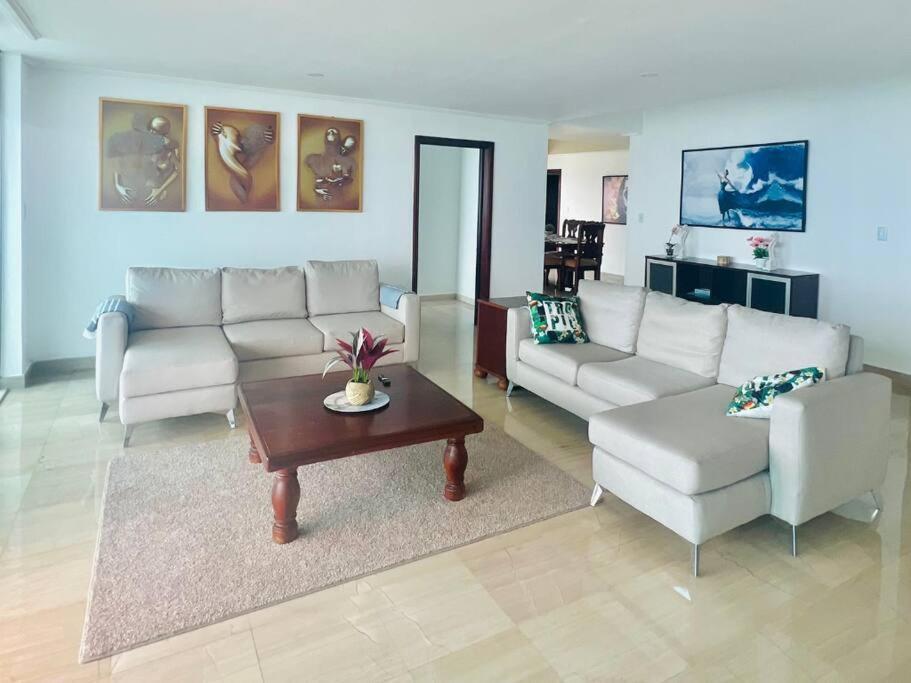 Beach Front Penthouse In Exclusive Tower Santo Domingo Exterior foto